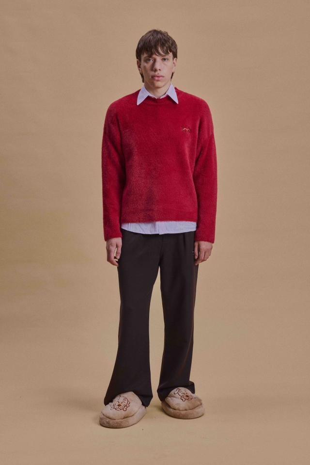 Sweater Peludo Rojo