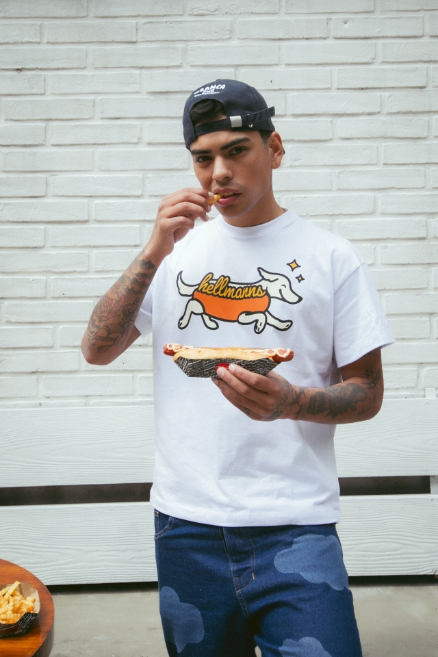 Remera Panchito x Hellmann's