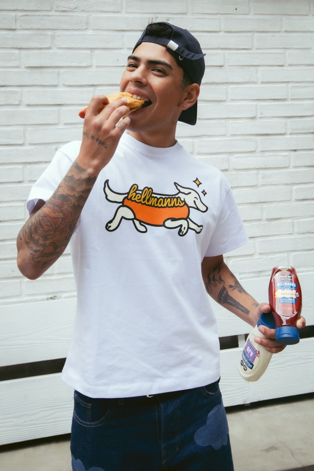 Remera Panchito x Hellmann's