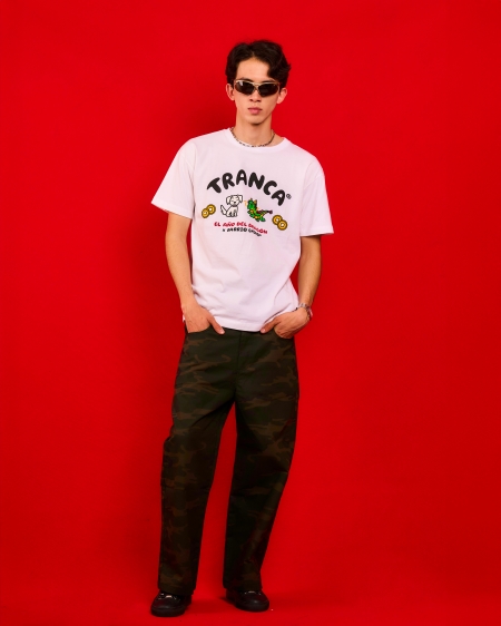 Remera Baby Dragon Blanca