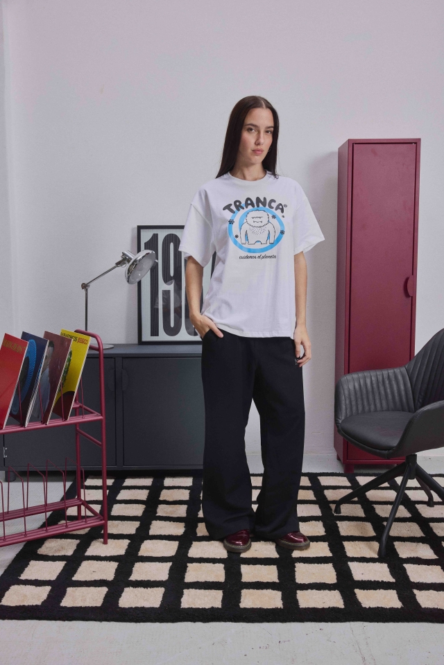 Remera Baby Yeti Blanca